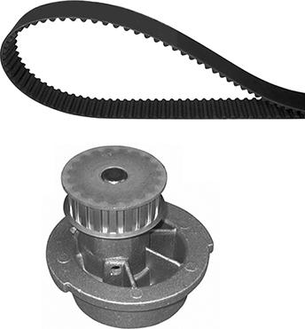 VALEO 614653 - Set pompa apa + curea dintata aaoparts.ro