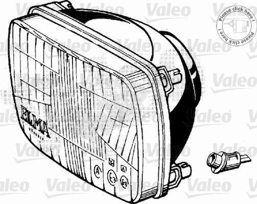 VALEO 063073 - Far aaoparts.ro