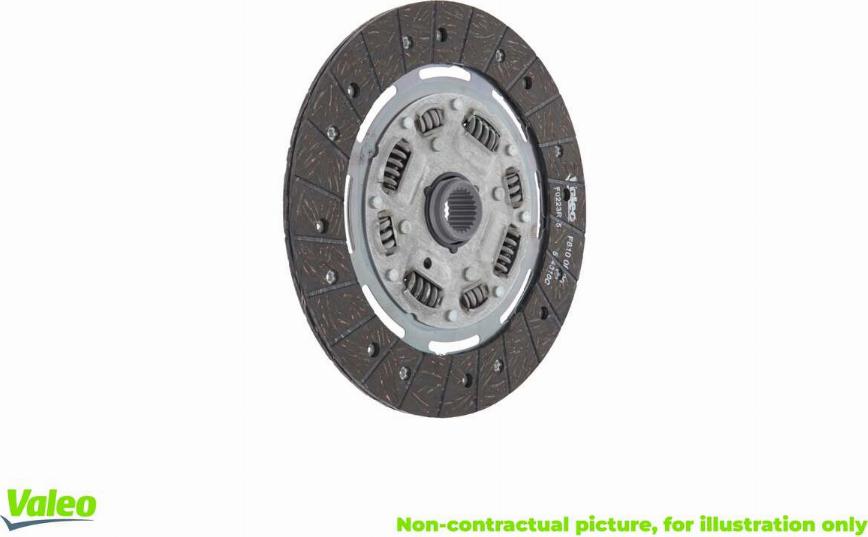 Valeo 803835 - Disc ambreiaj aaoparts.ro