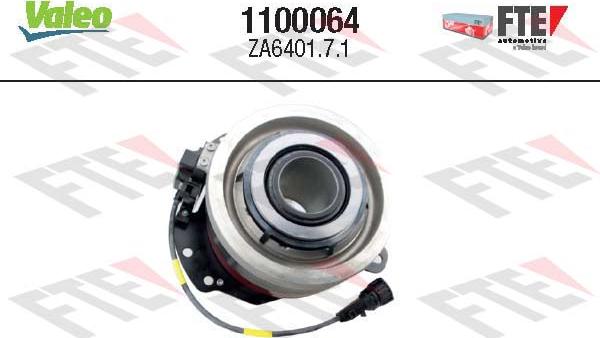Valeo 1100064 - Rulment de presiune, ambreiaj aaoparts.ro