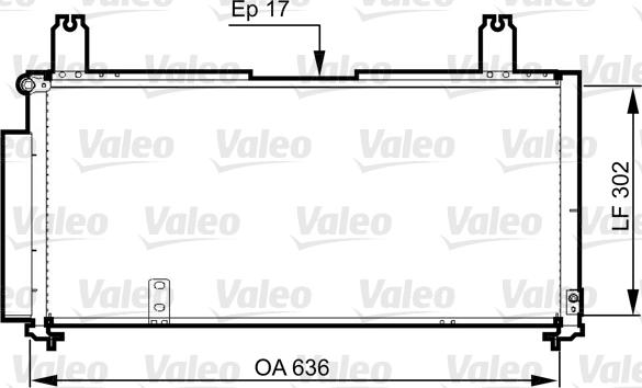 VALEO 814330 - Condensator, climatizare aaoparts.ro