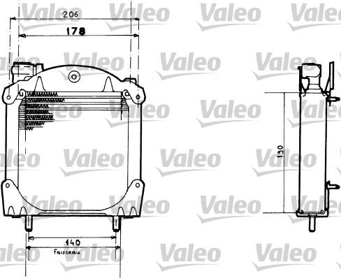 VALEO 816746 - Radiator ulei, ulei motor aaoparts.ro
