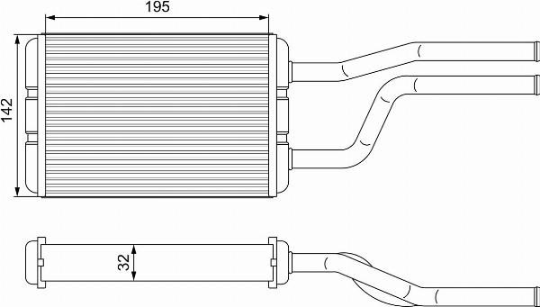 VALEO 811545 - Schimbator caldura, incalzire habitaclu aaoparts.ro