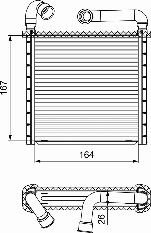 VALEO 811506 - Schimbator caldura, incalzire habitaclu aaoparts.ro