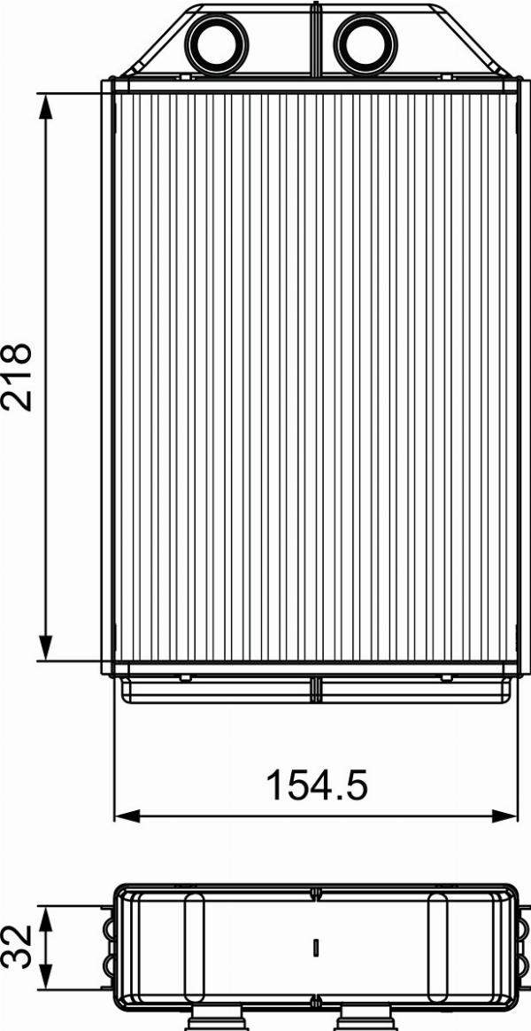 VALEO 811530 - Schimbator caldura, incalzire habitaclu aaoparts.ro
