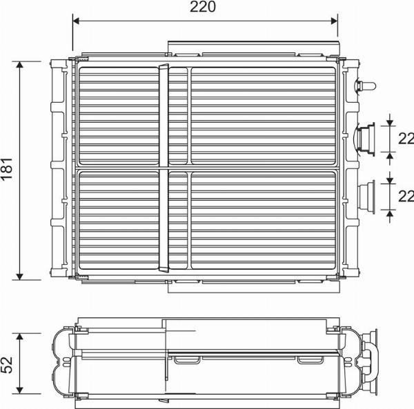 VALEO 811656 - Schimbator caldura, incalzire habitaclu aaoparts.ro