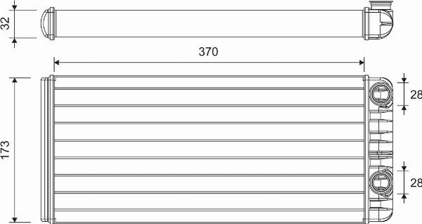 Valeo 811627 - Schimbator caldura, incalzire habitaclu aaoparts.ro