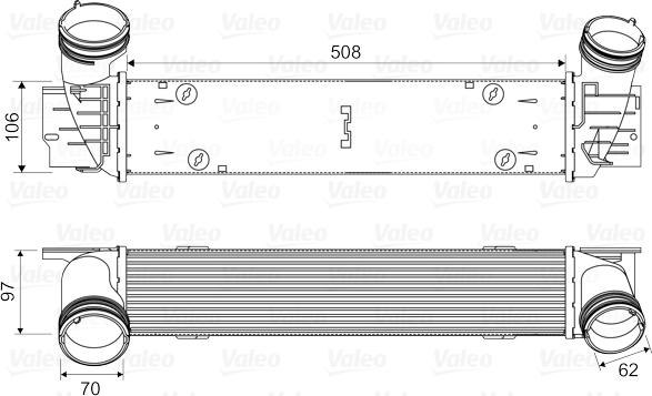 Valeo 818594 - Intercooler, compresor aaoparts.ro