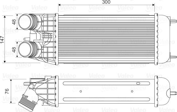 Valeo 818547 - Intercooler, compresor aaoparts.ro