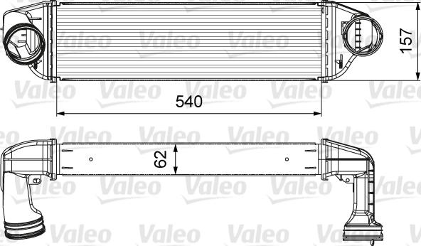 Valeo 818642 - Intercooler, compresor aaoparts.ro