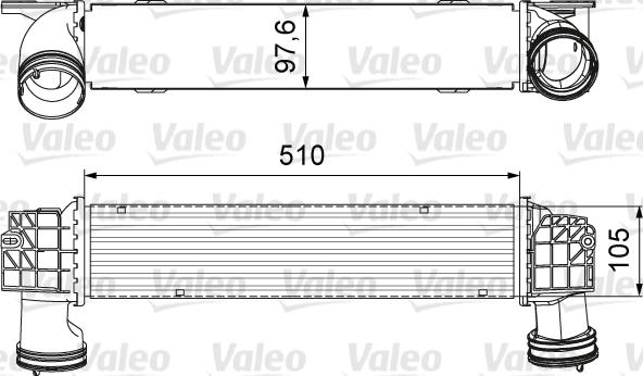 Valeo 818664 - Intercooler, compresor aaoparts.ro