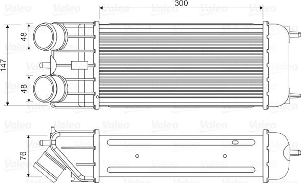 Valeo 818663 - Intercooler, compresor aaoparts.ro