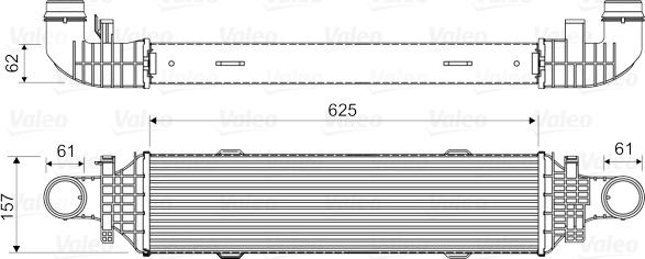 Valeo 818631 - Intercooler, compresor aaoparts.ro