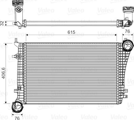 Valeo 818675 - Intercooler, compresor aaoparts.ro