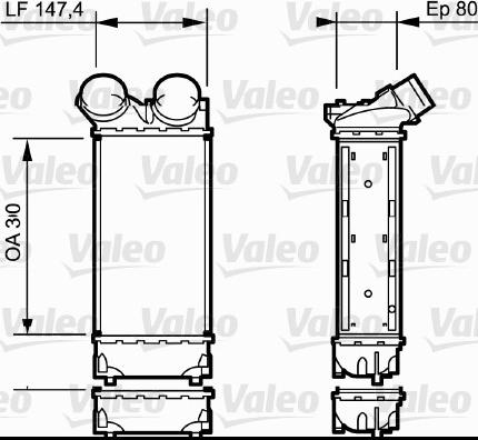 Valeo 818841 - Intercooler, compresor aaoparts.ro