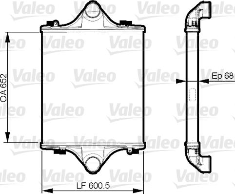 Valeo 818881 - Intercooler, compresor aaoparts.ro