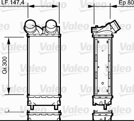 Valeo 818837 - Intercooler, compresor aaoparts.ro