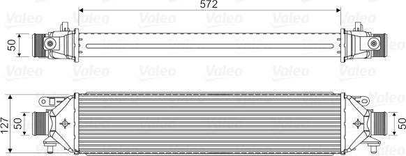 Valeo 818824 - Intercooler, compresor aaoparts.ro