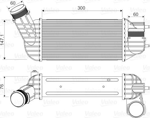 Valeo 818345 - Intercooler, compresor aaoparts.ro