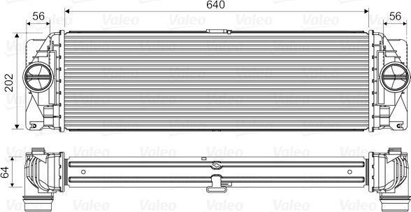 Valeo 818341 - Intercooler, compresor aaoparts.ro