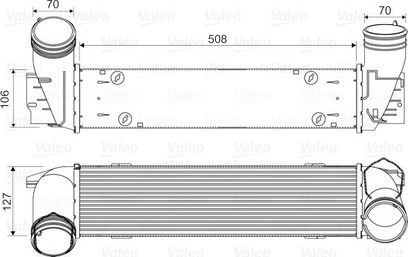 Valeo 818342 - Intercooler, compresor aaoparts.ro