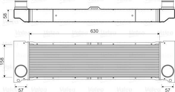 Valeo 818356 - Intercooler, compresor aaoparts.ro