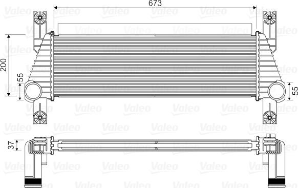 Valeo 818352 - Intercooler, compresor aaoparts.ro