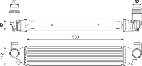 VALEO 818312 - Intercooler, compresor aaoparts.ro