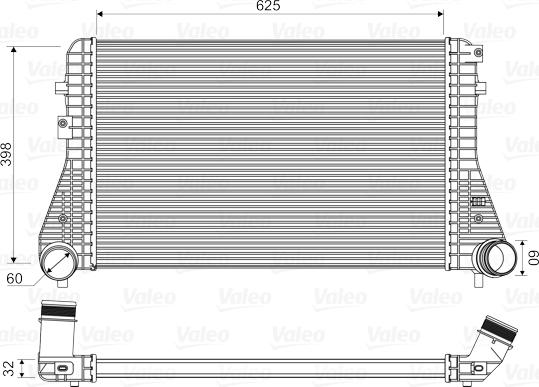 Valeo 818339 - Intercooler, compresor aaoparts.ro