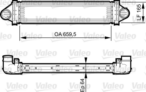 Valeo 818245 - Intercooler, compresor aaoparts.ro