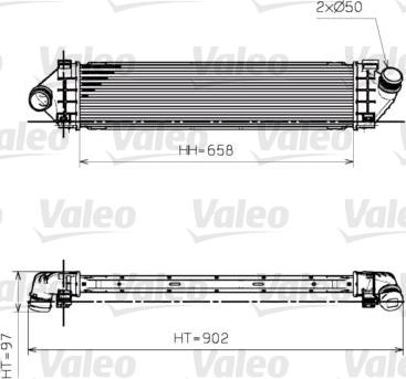 Valeo 818246 - Intercooler, compresor aaoparts.ro