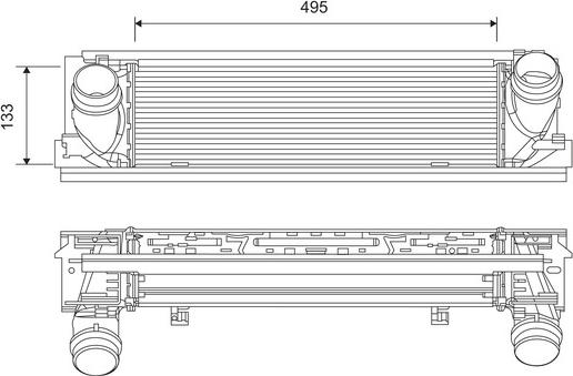 Valeo 818261 - Intercooler, compresor aaoparts.ro