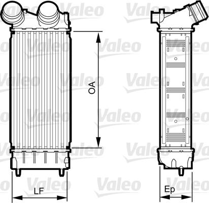 Valeo 818226 - Intercooler, compresor aaoparts.ro