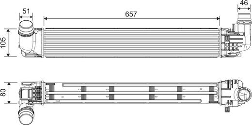 Valeo 818228 - Intercooler, compresor aaoparts.ro