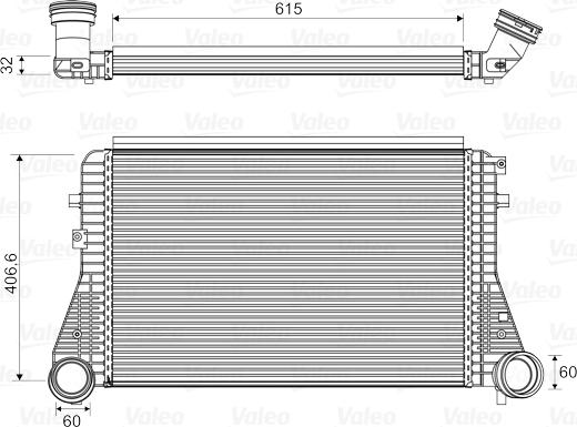 Valeo 818795 - Intercooler, compresor aaoparts.ro