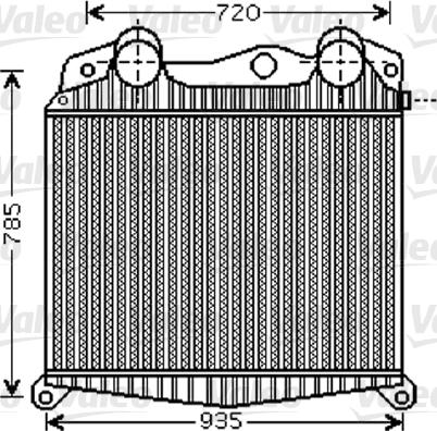 Valeo 818741 - Intercooler, compresor aaoparts.ro