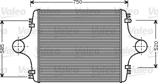 Valeo 818743 - Intercooler, compresor aaoparts.ro