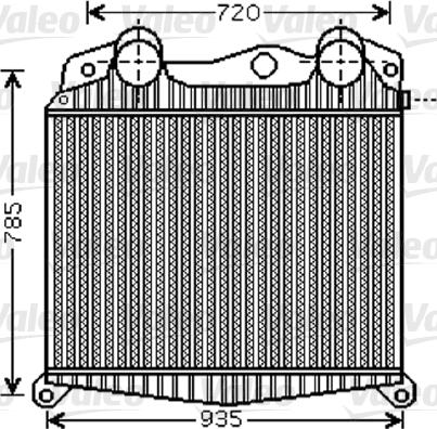 Valeo 818742 - Intercooler, compresor aaoparts.ro