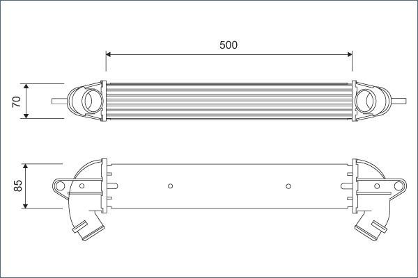 Valeo 818711 - Intercooler, compresor aaoparts.ro