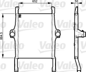 Valeo 818735 - Intercooler, compresor aaoparts.ro