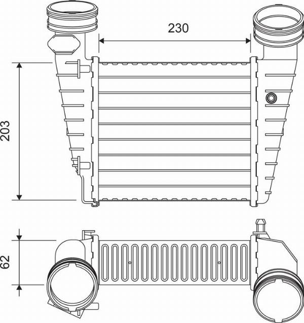 VALEO 818720 - Intercooler, compresor aaoparts.ro