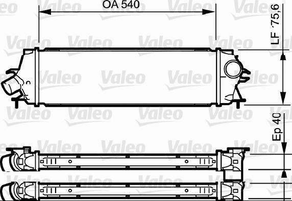 Valeo 818771 - Intercooler, compresor aaoparts.ro