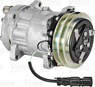 VALEO 813037 - Compresor, climatizare aaoparts.ro