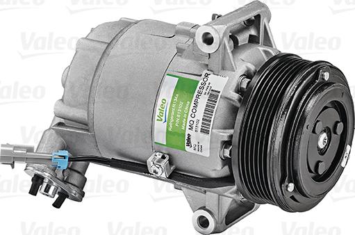 Valeo 813102 - Compresor, climatizare aaoparts.ro