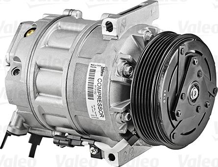 Valeo 813182 - Compresor, climatizare aaoparts.ro