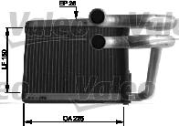 Valeo 812434 - Schimbator caldura, incalzire habitaclu aaoparts.ro