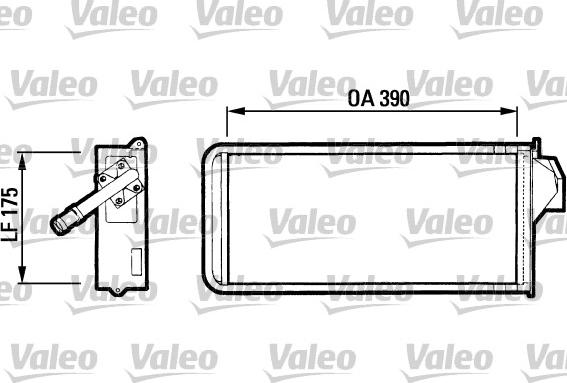 Valeo 812075 - Schimbator caldura, incalzire habitaclu aaoparts.ro