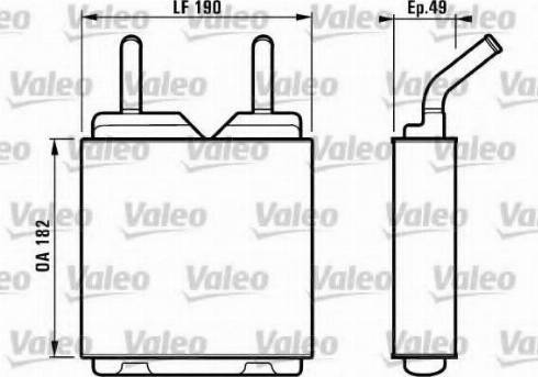 VALEO 812152 - Schimbator caldura, incalzire habitaclu aaoparts.ro