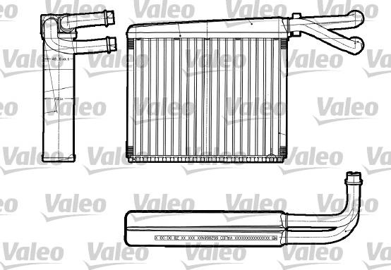 Valeo 812251 - Schimbator caldura, incalzire habitaclu aaoparts.ro