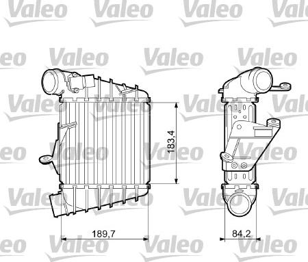 Valeo 817556 - Intercooler, compresor aaoparts.ro